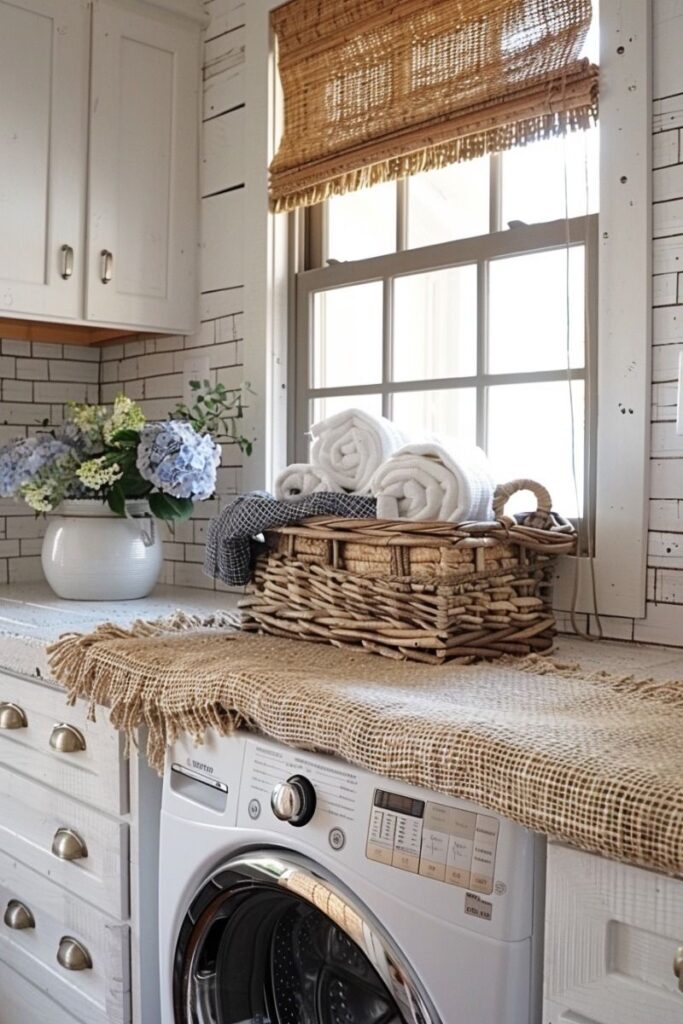 Stunning Boho Laundry Room Decor Ideas to Inspire you | Plantiful Interiors